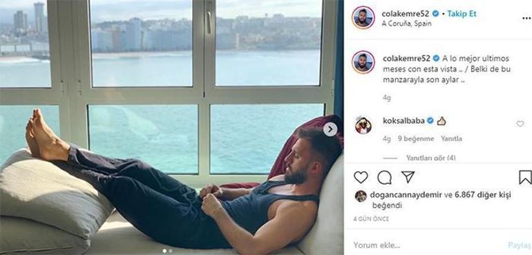 Eski Galatasaraylı Emre Çolak: 'Belki bu manzarayla son...'