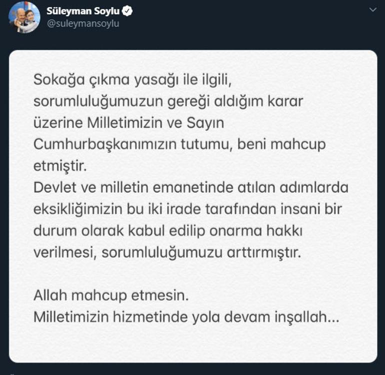 Son Dakika Haberler Icisleri Bakani Suleyman Soylu Dan Aciklama O Mesajlar Kalbime Dokundu Son Dakika Flas Haberler
