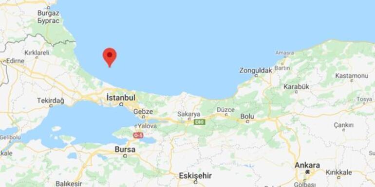 Son Dakika Deprem: İstanbulda 3.8 şiddetinde meydana geldi