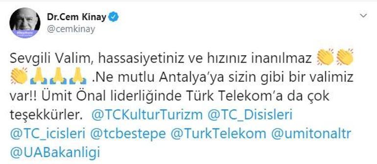 İYİLİK ZİNCİRİ UMUT OLDU-TURİZMCİ DUYDU VALİ ÇÖZDÜ