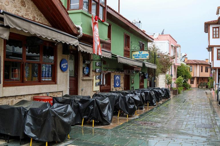 Kaleiçi en sessiz günlerini yaşıyor