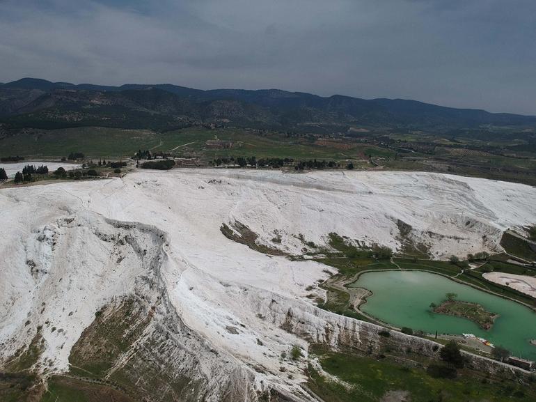 Pamukkale artık daha beyaz