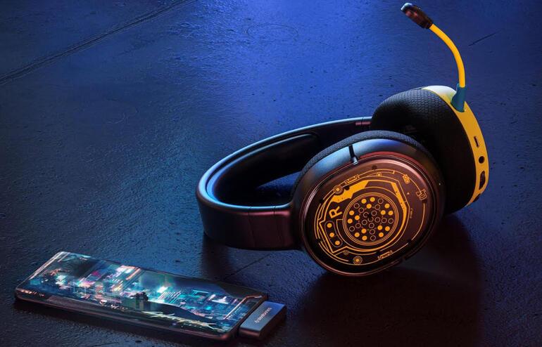 SteelSeries, Cyberpunk 2077 kulaklık koleksiyonunu tanıttı