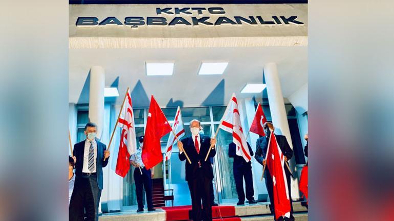 KKTC’de tüm camilerde İstiklal Marşı okutuldu