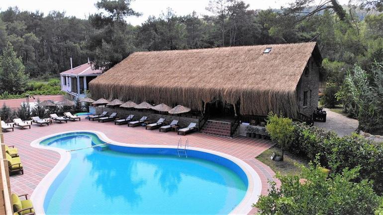 Bungalovlarda korona önlemli tatil