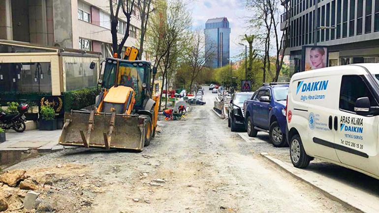 Nişantaşı’nın ünlü alışveriş caddesi koronavirüs sonrasına hazırlanıyor.. En lüks yenileme