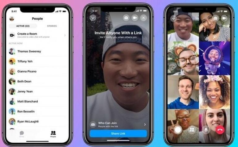 Facebook yeni grup görüntülü sohbet özelliğini hayata geçirdi