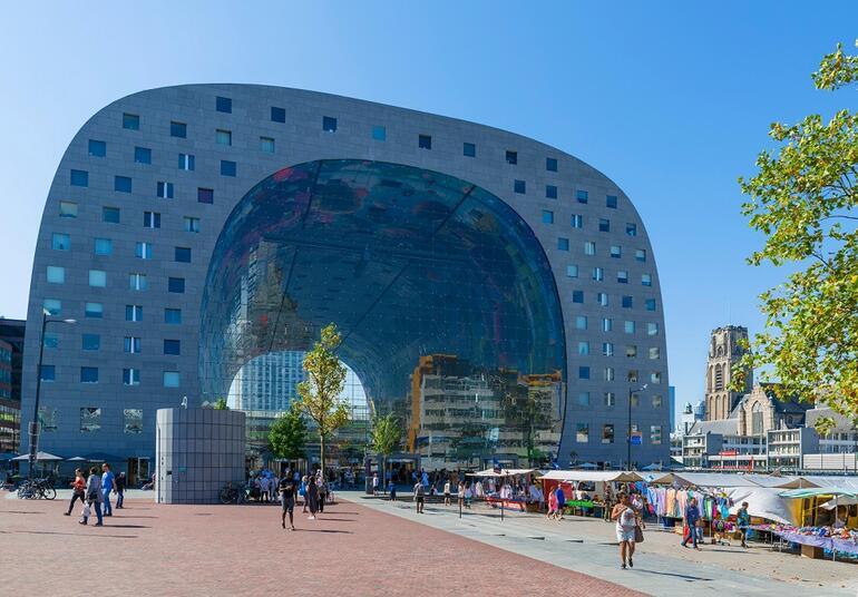 Gelecek için inşa edilen Rotterdam