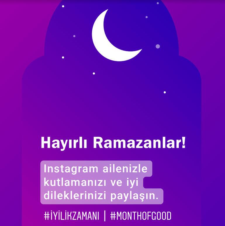 Instagram'dan Ramazan ayına özel 'İyilikZamanı' kampanyası