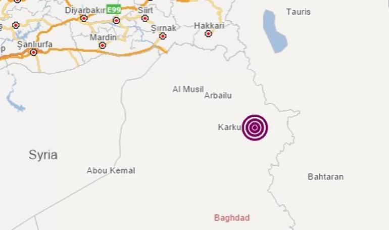 Son dakika haberi: Irak'ta 4.9 büyüklüğünde deprem