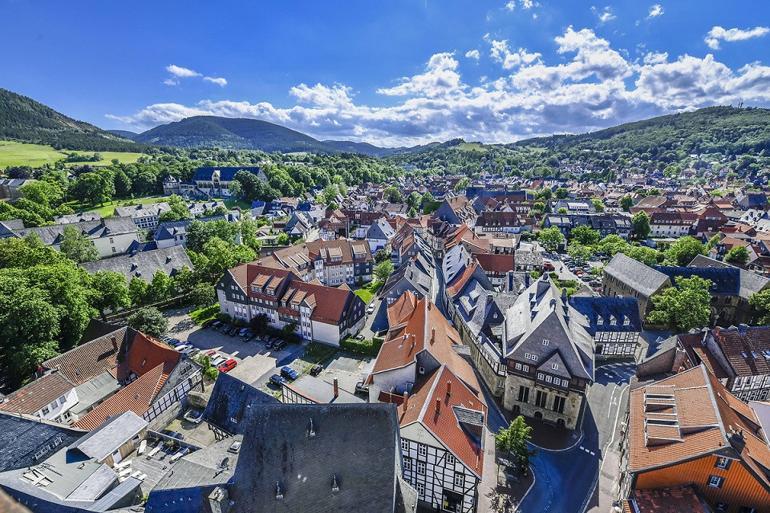 Kuzeyin Roma'sı Goslar kasabası