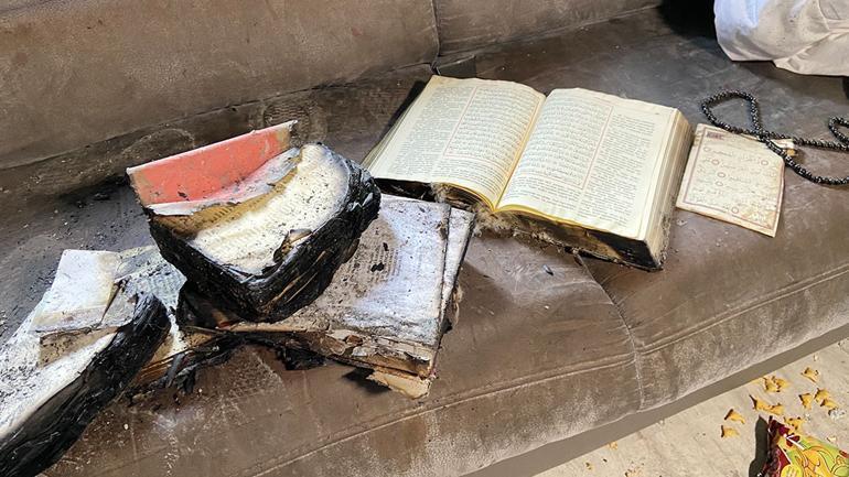 Gurbetçinin hayalleri yangında kül oldu