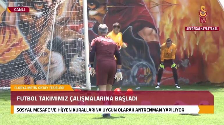 Son dakika: Galatasaray antrenmanlara başladı