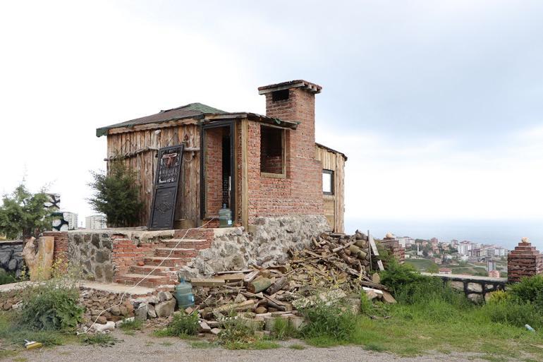 Kendisine kale yaptı! "Tank ile burayı vursak hiçbir şey olmaz diyorlar"