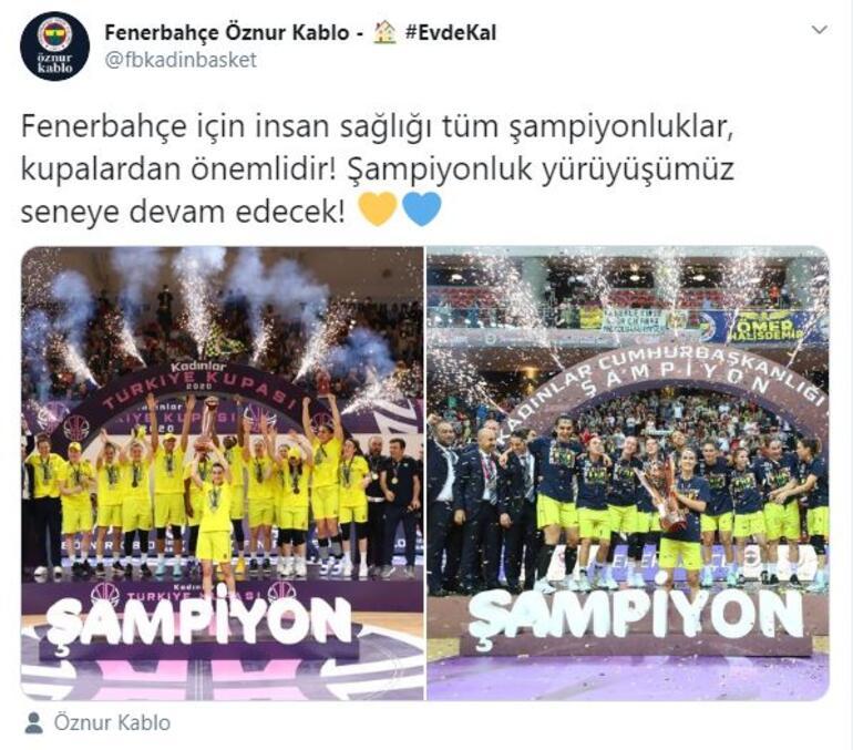 Son dakika: Fenerbahçe'den TBF ve tescil paylaşımları!