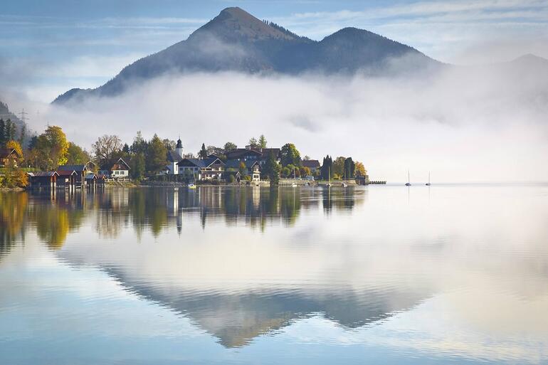 Her mevsim farklı güzel: Walchen Gölü