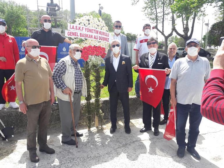 Amatörler 19 Mayıs öncesi Türk bayrağını dalgalandırdı