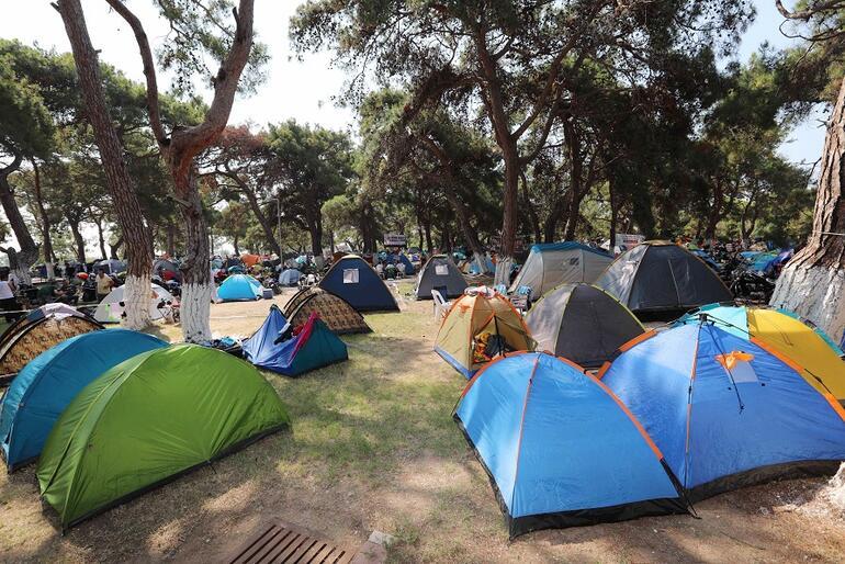 Kamp, karavan ve bungalov tesislerine yoğun talep