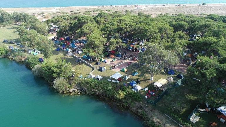 Kamp, karavan ve bungalov tesislerine yoğun talep