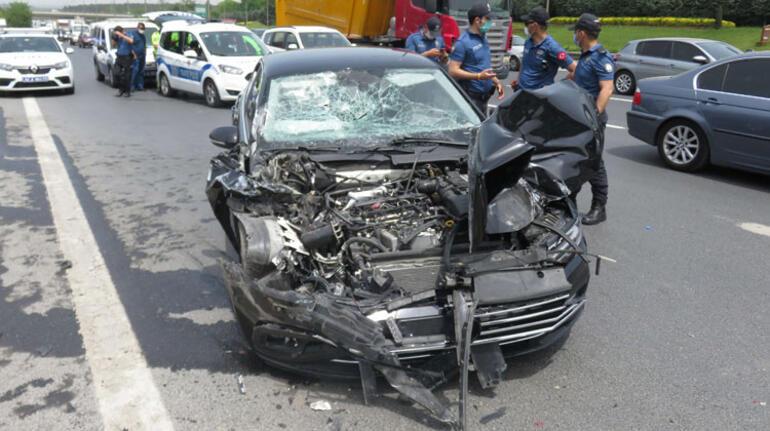 AK Parti Milletvekili Ümraniyede kazada yaralandı