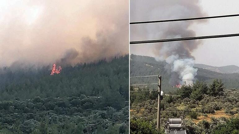 Son dakika haberler... Önce Muğla şimdi ise Kütahya Peş peşe yanıyorlar...