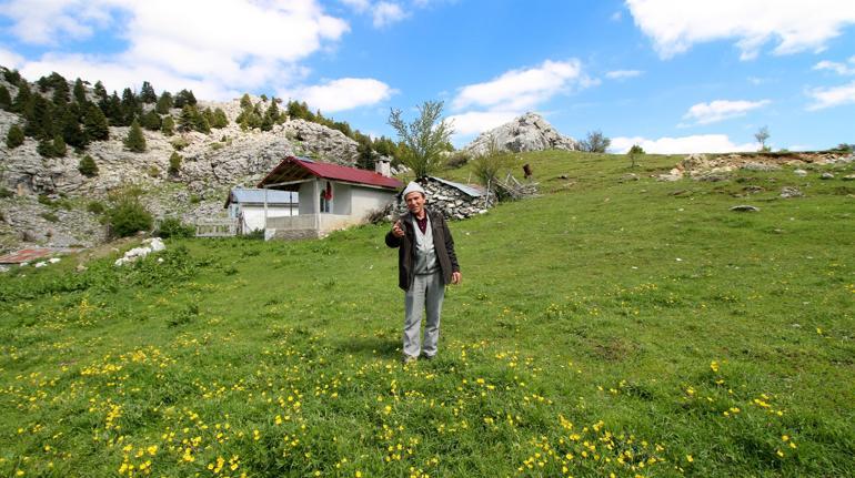 Giden Gelmez Dağları'nda ilkbahar güzelliği