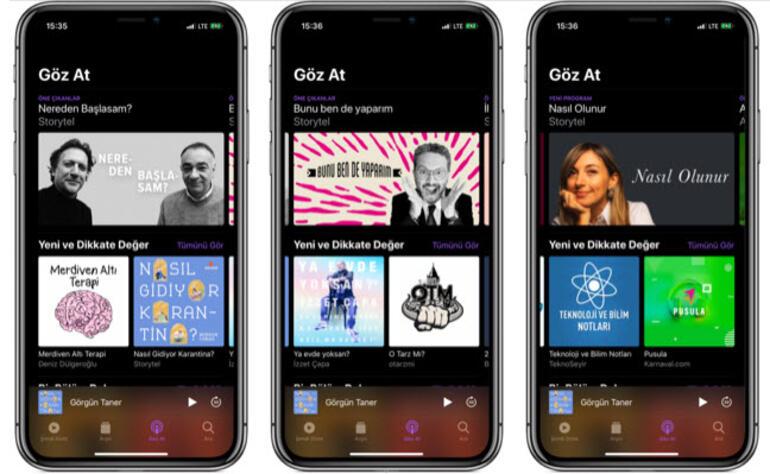 Apple Podcast, bayramda size evinizde eşlik edecek
