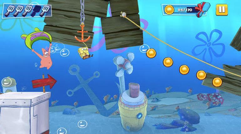 SpongeBob Apple Arcade'de