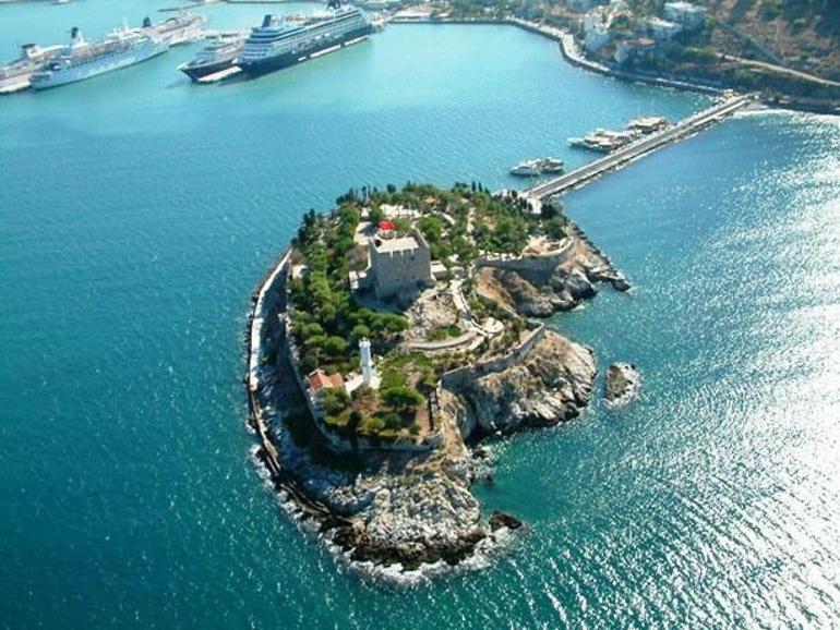 Kuşadası'nın simgesi, UNESCO Dünya Mirası Geçici Listesi'nde