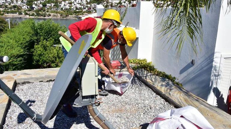 Son dakika... Ve Yılmaz Özdilin villasındaki kaçak kısımların yıkımı başladı