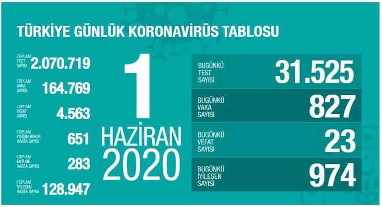 Son dakika haberler: 6 Haziran Cumartesi corona virüsü son durum tablosunu Bakan Koca açıkladı mı