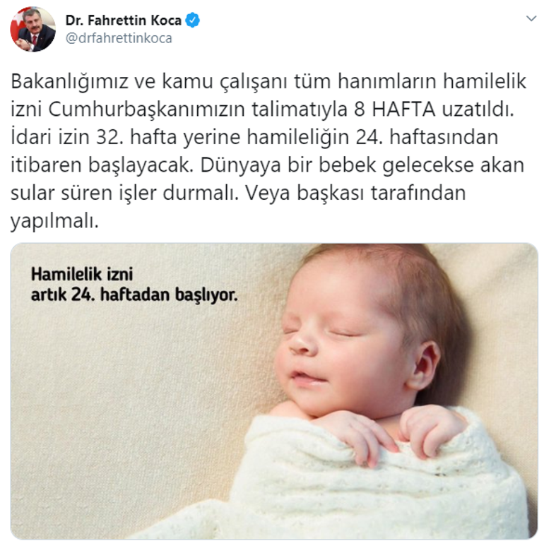 Son dakika haberler.. Kamuda çalışan hamile personel için çok önemli karar