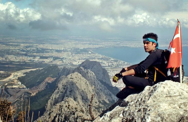 Hurma Kayalıkları'ndan Antalya'nın kuş bakışı güzelliği