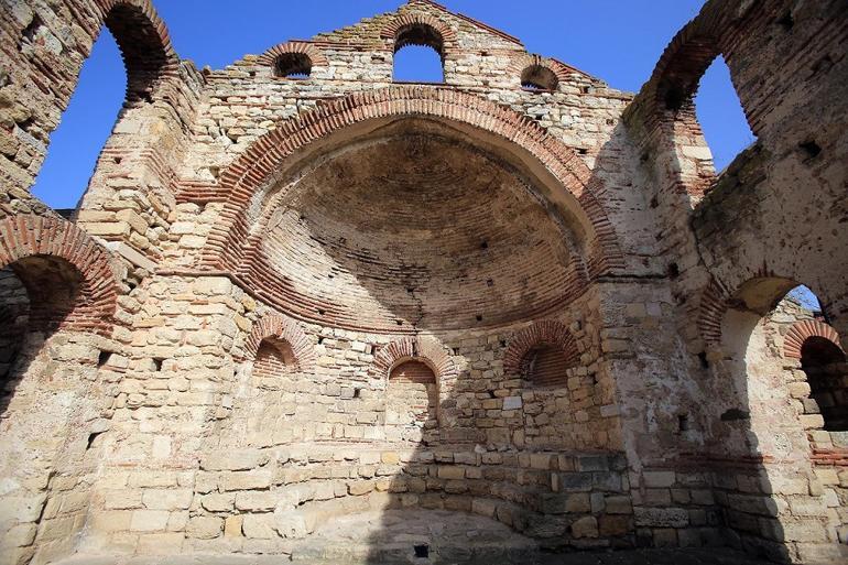 Bulgaristan'ın tarihi yarımadasındaki Nesebar Antik Kenti
