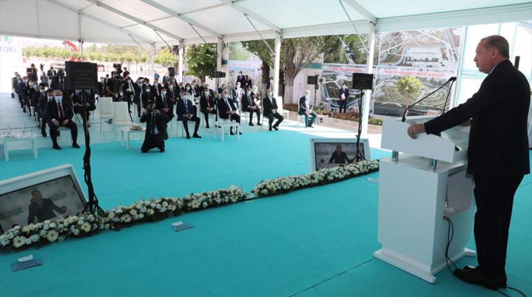 Son dakika haberler... Cumhurbaşkanı Erdoğan, Millet Bahçelerinin açılış töreninde konuşuyor