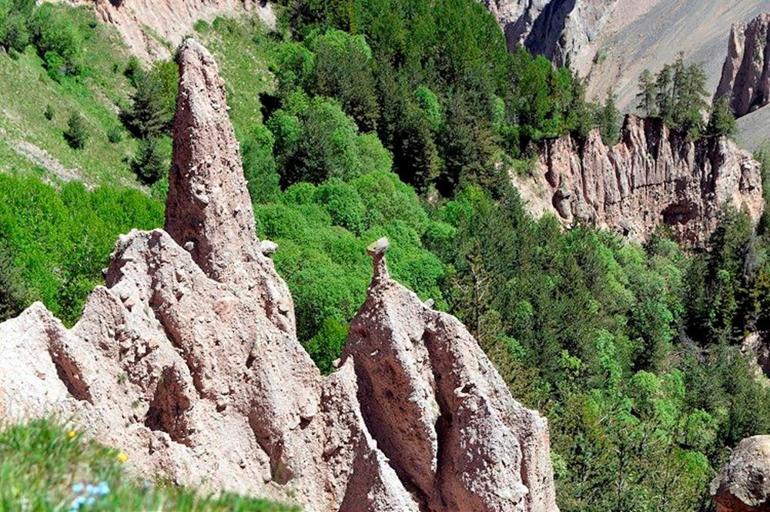 Ardahan'ın 'peri bacaları' turizme kazandırılıyor