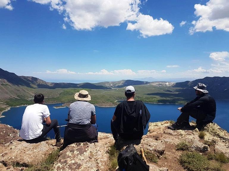 Nemrut Krater Gölü'ne, ziyaretler başladı