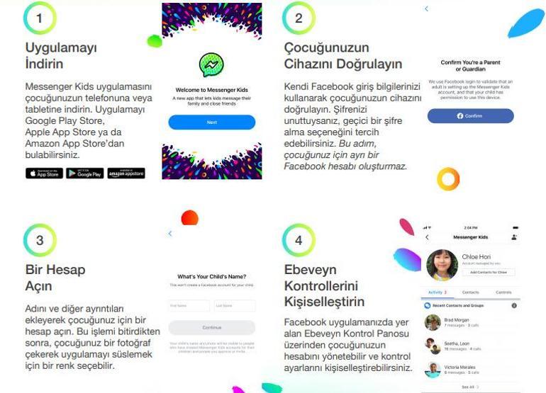 Facebook, Messenger Kids uygulamasını Türkiye'ye getirdi