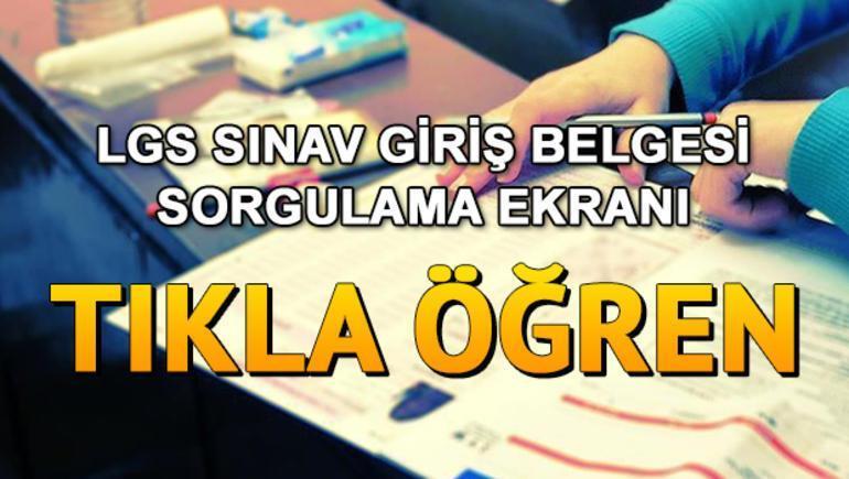 Lgs Sinav Giris Belgesi Erisime Acildi 2020 Meb Ve E Okul Lgs Sinav Yerleri Sorgulama Egitim Haberleri