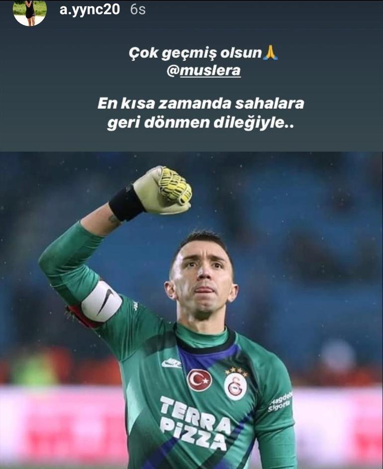 Survivor Aycan Yanaç'tan Muslera paylaşımı