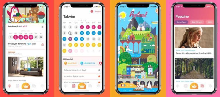 Kadınların özel günlerini takip eden uygulama 3 milyonu devirdi