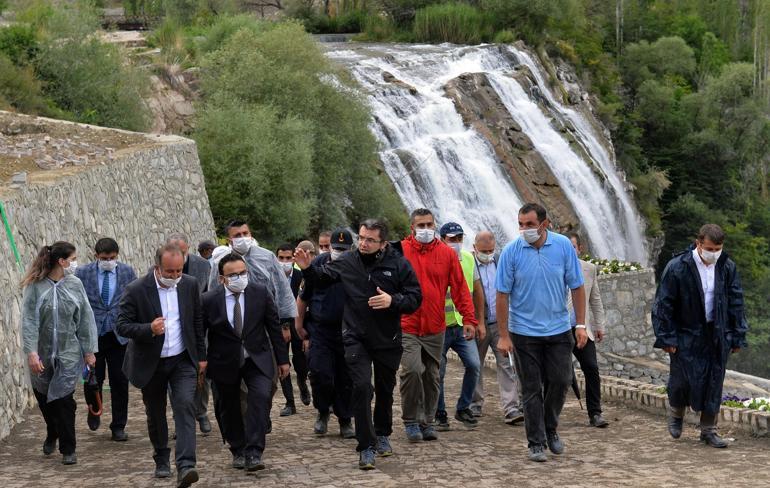 Doğa harikası Tortum Şelalesi yarım milyon turiste ev sahipliği yapacak