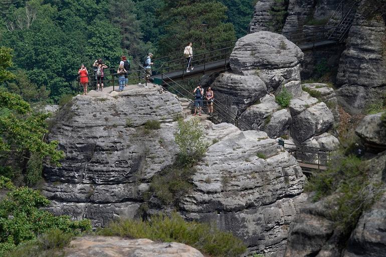 Bastei Kaya Oluşumları yeniden ziyarete açıldı