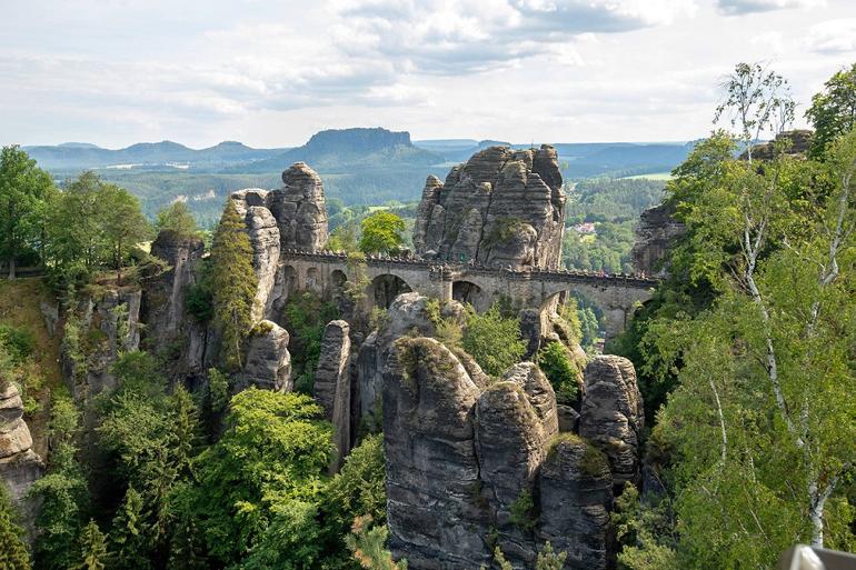 Bastei Kaya Oluşumları yeniden ziyarete açıldı