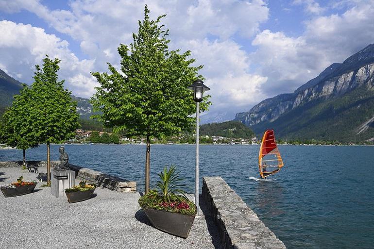 Manzarasıyla nefes kesen Brienz Gölü