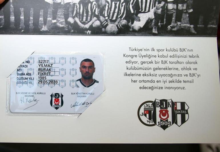 Burak Yılmaz, Beşiktaş kongre üyesi oldu!