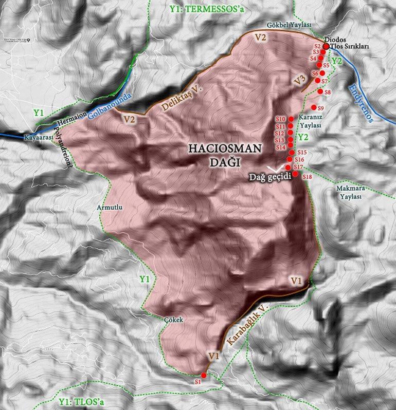 Yıllarca tespit edilememişti! 2200 yıllık sınır davasındaki ünlü dağ bulundu...