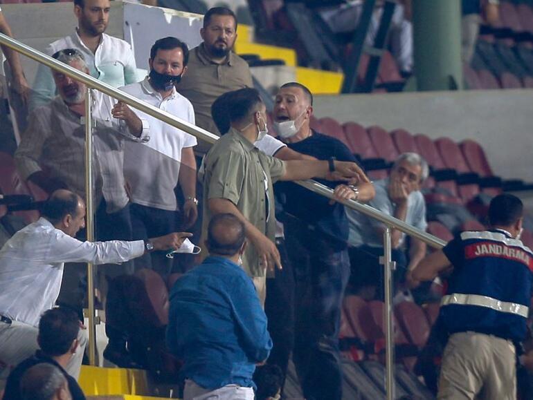 Alanyaspor - Trabzonspor maçı sonrası yöneticiler birbirine girdi!