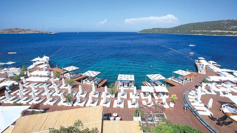 Deniz içinde locanın bedeli 3 bin TL