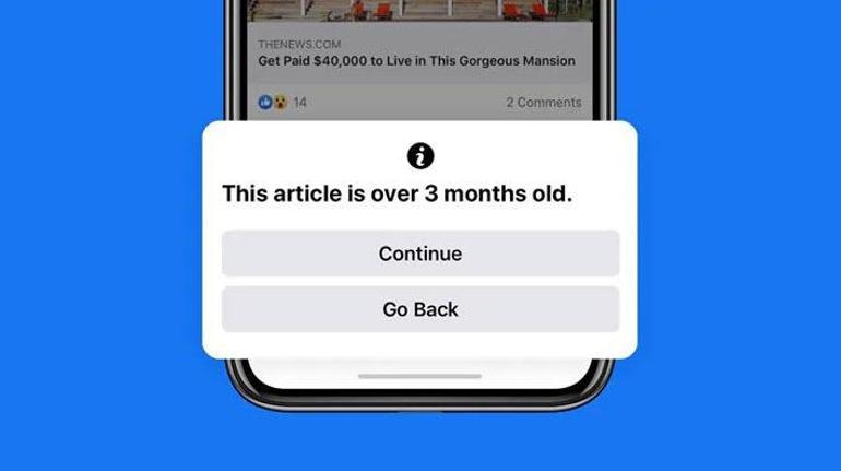 Facebook, eski içerikleri paylaşanları uyaracak